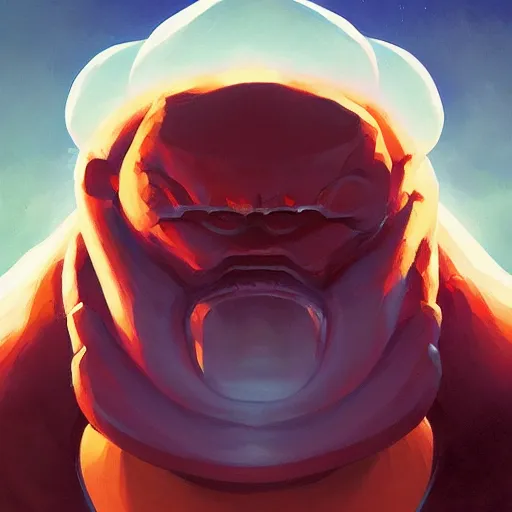 Image similar to face icon stylized minimalist the thing from another world 1 9 5 1, loftis, cory behance hd by jesper ejsing, by rhads, makoto shinkai and lois van baarle, ilya kuvshinov, rossdraws global illumination