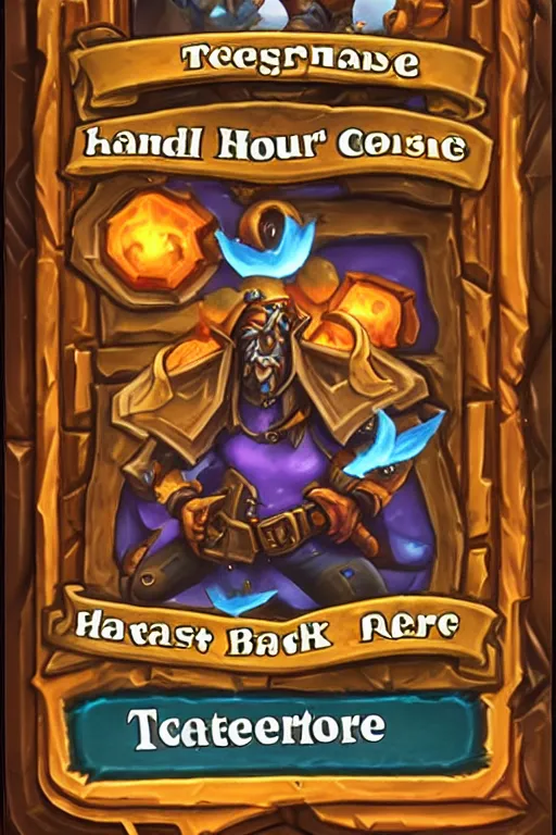 Image similar to hearthstone card back