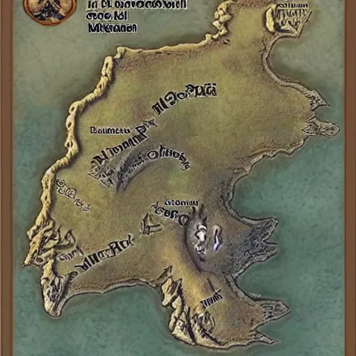 The greatest Dwarven realm in Middle-earth, Khazad-dûm, Stable Diffusion