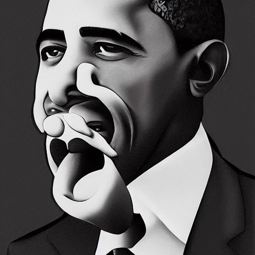 Prompt: barack obama with a blunt in his mouth, photorealistic