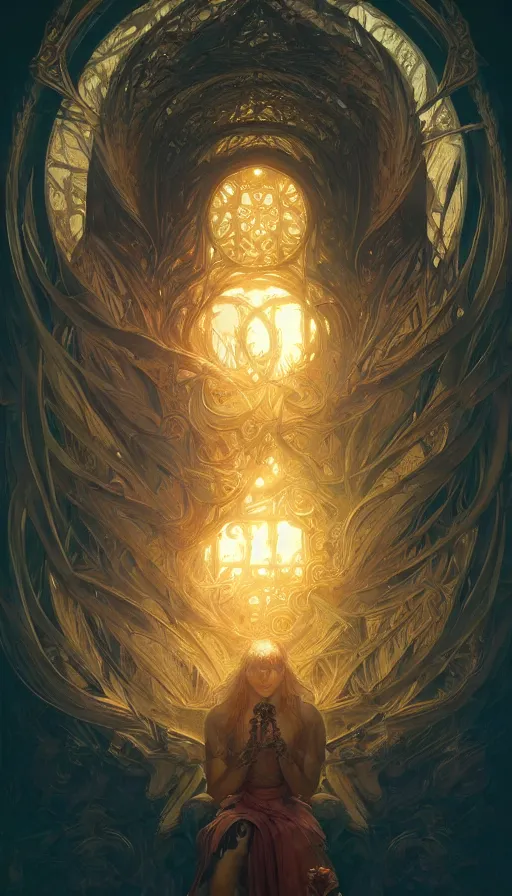 Image similar to addiction, fame of thrones, lord of daggers, neon, fibonacci, sweat drops, insane, intricate, highly detailed, digital painting, artstation, concept art, smooth, sharp focus, illustration, Unreal Engine 5, 8K, art by artgerm and greg rutkowski and alphonse mucha