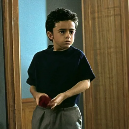 Image similar to still of Xavi Hernandez in The Sixth Sense (1999) as Osment