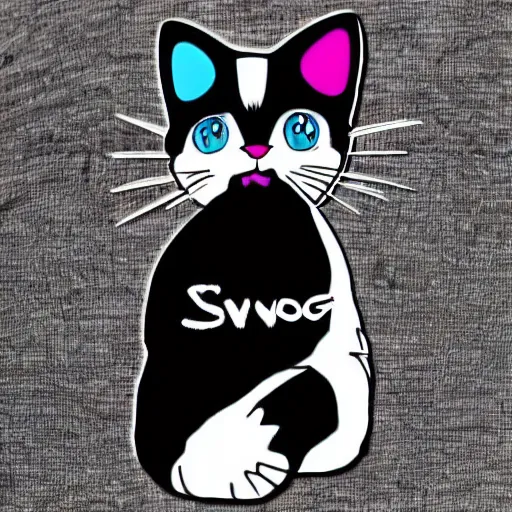 Image similar to swag cat