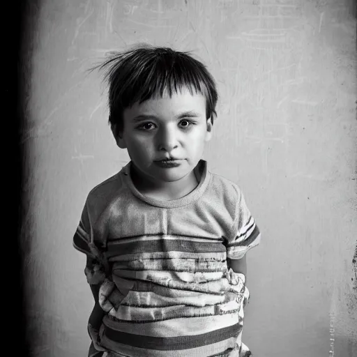 Image similar to a portrait photo of a kid made by Adrian Kuipers