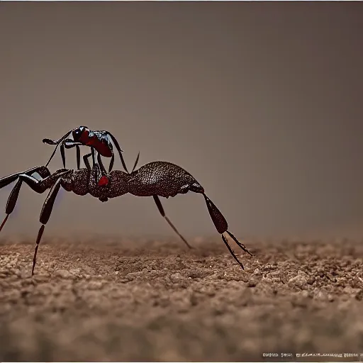 Image similar to ant rock band concert in miniature stadium for ants, full of ants, seen with a sigma 7 0 mm f _ 2. 8 macro lens, cinema 4 d, cinematic, greg rutkowski, trend