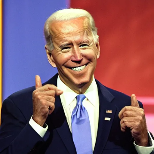 Image similar to Photographs of Joe Biden as a contestant on the Price is Right game show