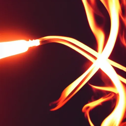 Prompt: fire, torch, fx,VFX, effect, black background