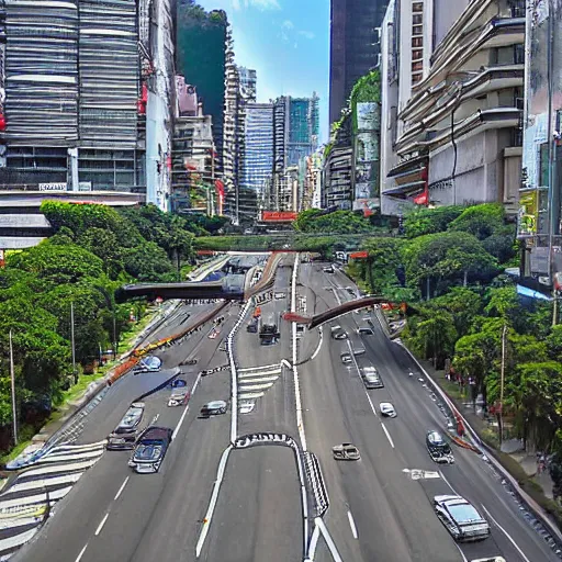 Image similar to avenida paulista by ismael inceoglu