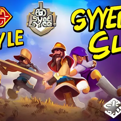 Image similar to game level by style of supercell games