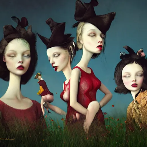 Image similar to girls by ray caesar