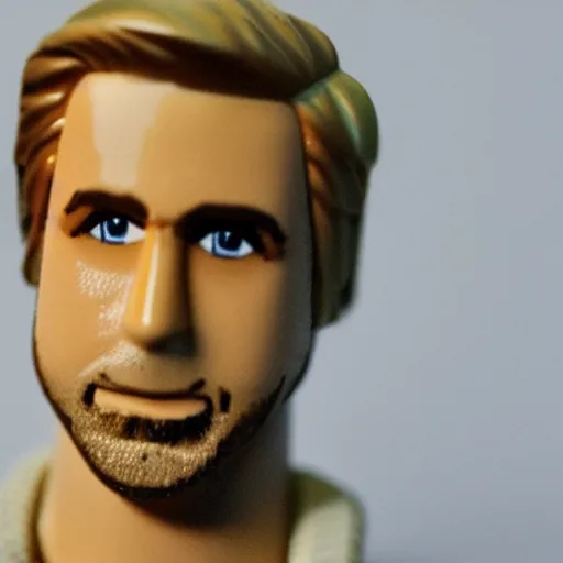 Prompt: ryan gosling in lego