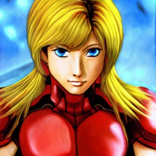 Prompt: Samus Aran, Metroid