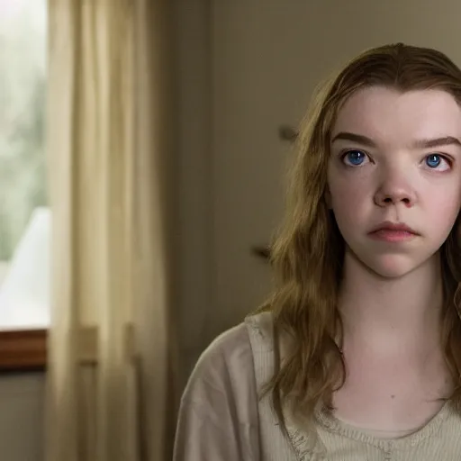 Image similar to Anya Taylor-Joy in the movie Hereditary