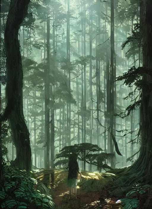 Prompt: technology in the woods gorgeous lighting, sunbeams blue sky, lush forest foliage painting by chiara bautista and beksinski and norman rockwell and greg rutkowski weta studio, and lucasfilm