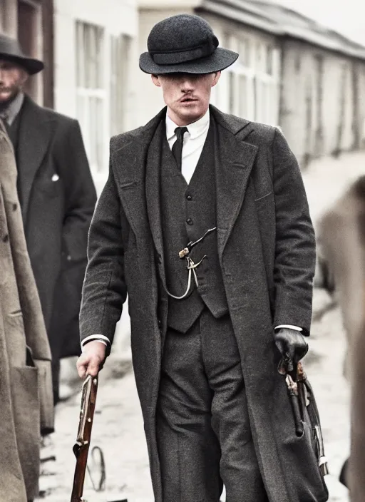 Prompt: Shelby Peaky Blinder In the Year 2020