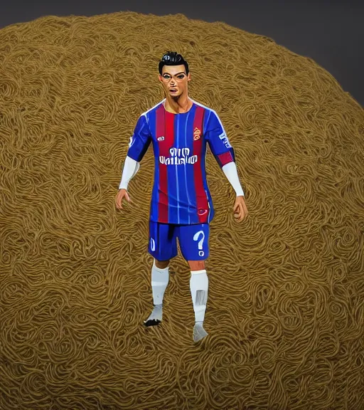 I made a GIF of Cristiano Ronaldo going Super Saiyan