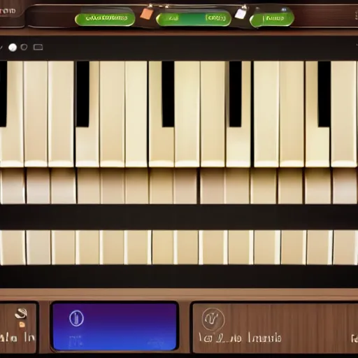 Image similar to vocaloid 6 ai, ui screenshot, piano roll