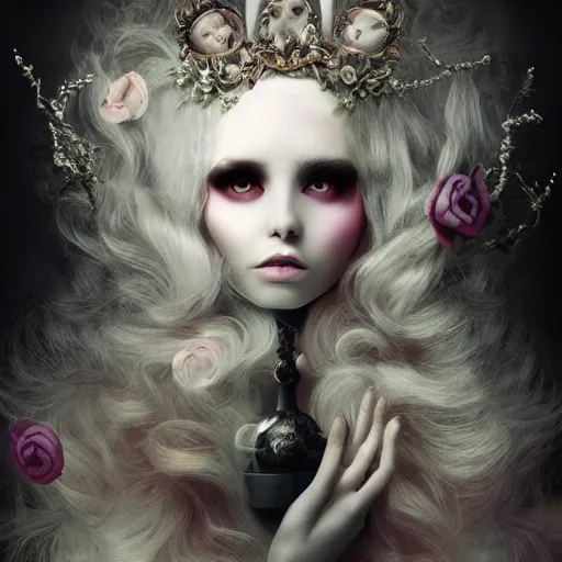 Prompt: spirits by Natalie Shau, masterpiece