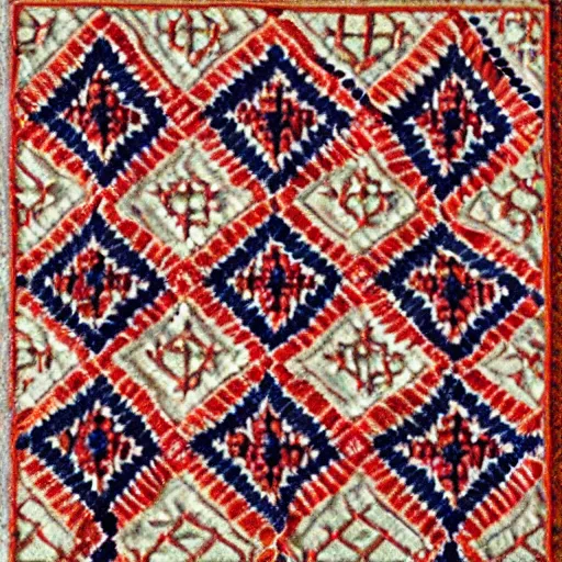 Prompt: a beautiful berber pattern