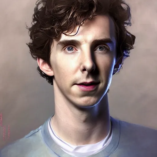 Prompt: a hybrid of benedict cumberbatch and freddie highmore and and timothee chalamet inside the tardis, photo realistic, highly detailed, perfect face, fine details, by ha gyung, zac retz, peter mohrbacher, kezie demessance, greg rutkowski, alexandros pyromallis