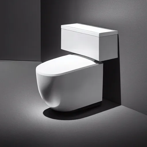 Image similar to a toilet designed by lamborghini