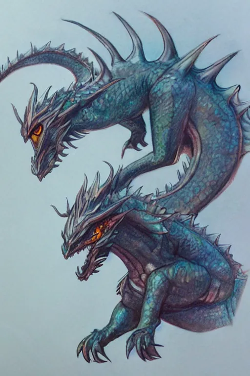 Image similar to how to ride dragon, realistic, sketch and art by jacqueline e, mongezi ncaphayi, color by bo feng lin