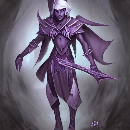 Image similar to D&D drow dark elf