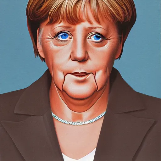 Prompt: angela merkel by Hajime Sorayama