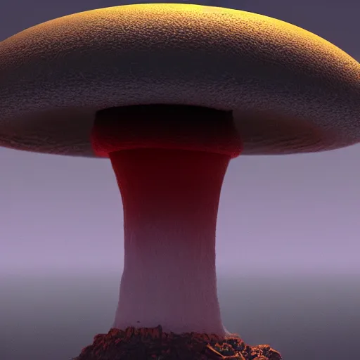 Prompt: atomic mushroom in the distance, award winning concept art, 4 k