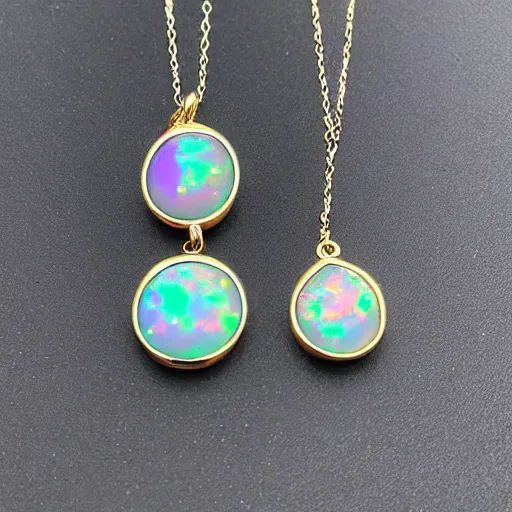 Image similar to opal galaxy jewellery