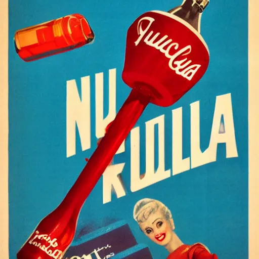 Image similar to Advert for Nuka Cola