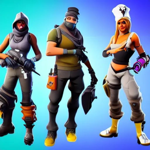 Image similar to new fortnite skins in 2 0 2 3