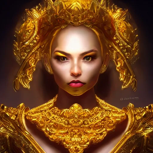 Prompt: cinematic portrait of chest full of gleaming gold and gemstones, chalk, masterpiece, trending on artstation, featured on pixiv, cinematic composition, dramatic pose, beautiful lighting, sharp details, hyper-detailed, HD, HDR, 4K, 8K, art by Basil Gogos