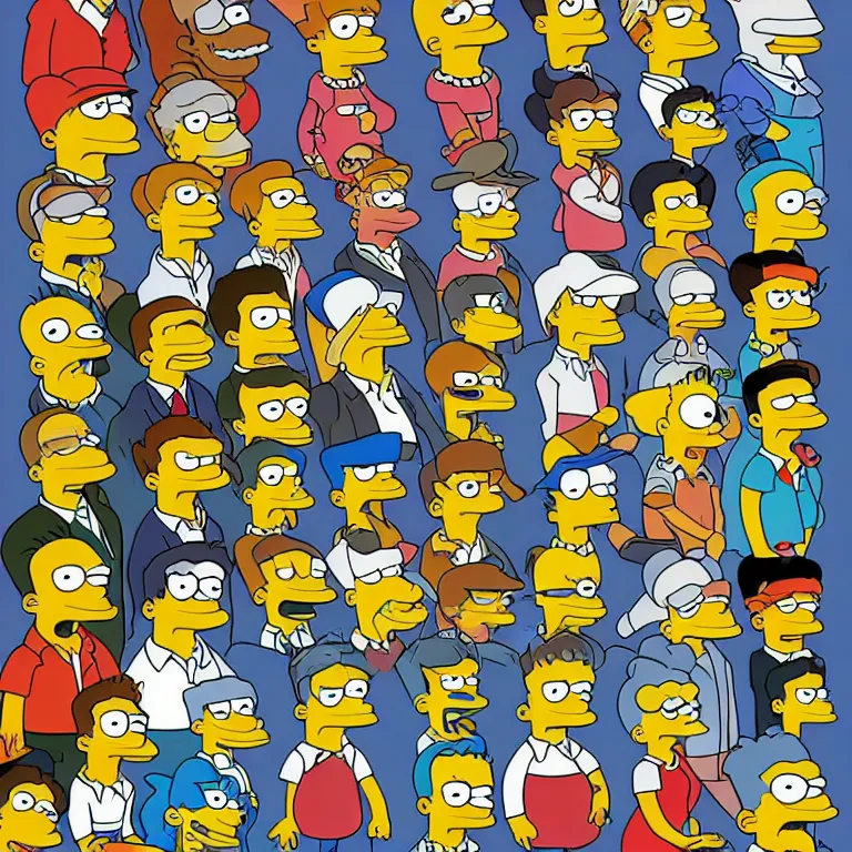 Image similar to generic simpsons character