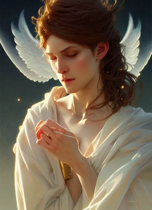 Prompt: ultra realistic illustration, handsome angel. intricate, elegant, highly detailed, digital painting, artstation, concept art, smooth, sharp focus, illustration, art by artgerm and greg rutkowski and alphonse mucha and wlop