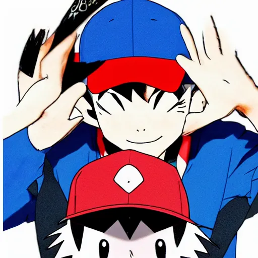 Image similar to ash ketchum