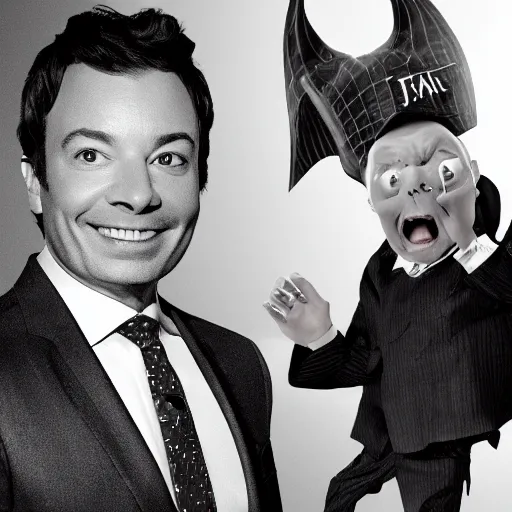 Image similar to jimmy fallon the dark lord