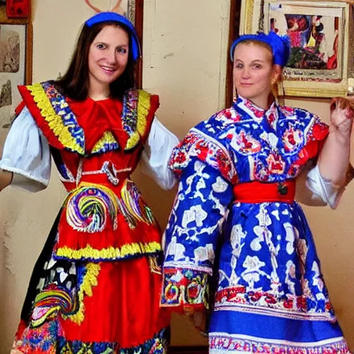 Prompt: serbian traditional clothing