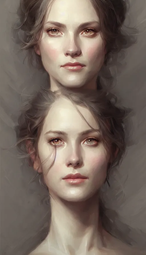 Image similar to portrait of an englishwoman with a dreamy facial expression, intricate, elegant, highly detailed, digital painting, art station, concept art, smooth, sharp focus, illustration, art by artgerm and greg rutkowski and