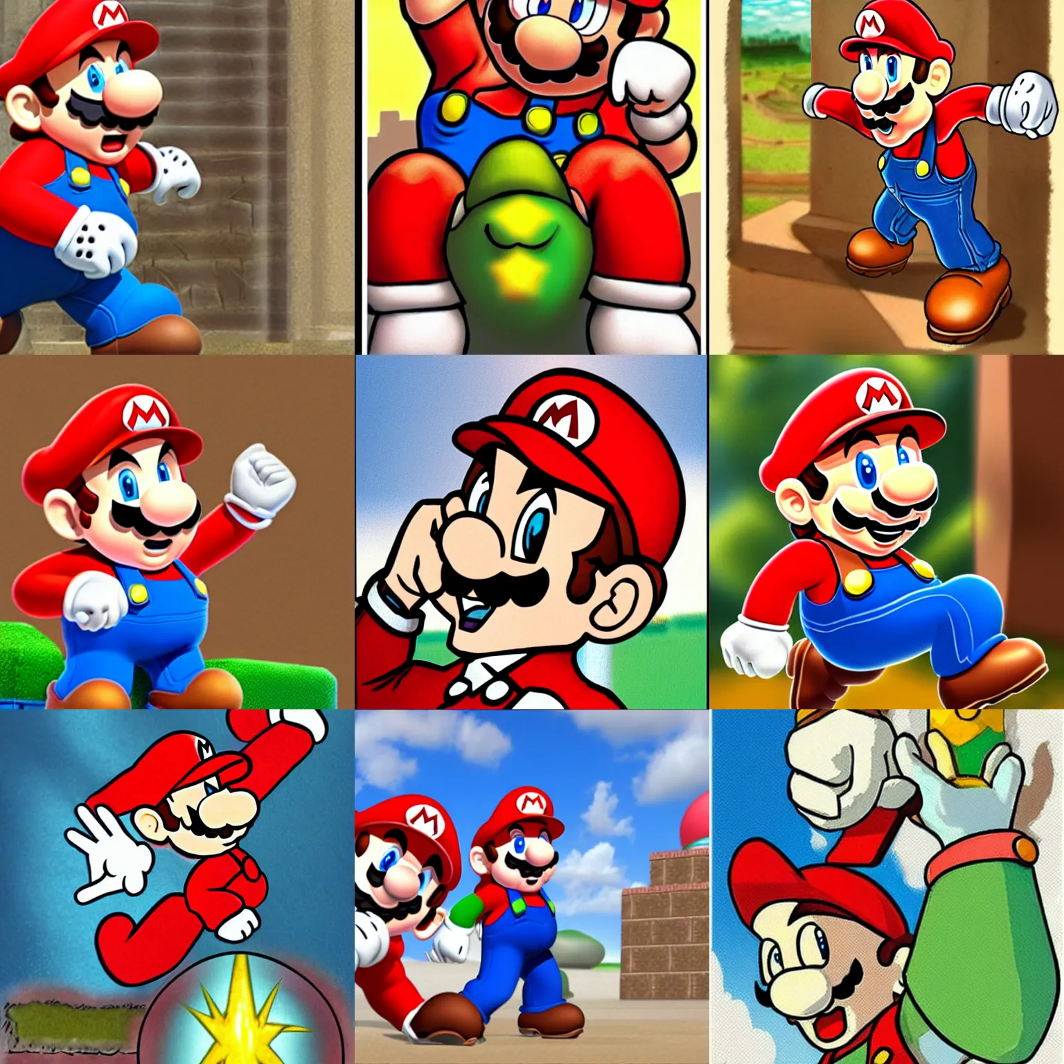 Biblically Accurate Mario Stable Diffusion