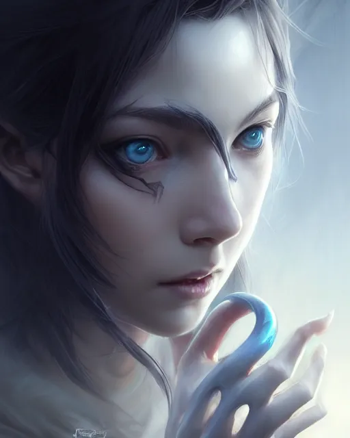 Image similar to concept art by artgerm, link with hes ocarina, soft grey and blue natural light, intricate, highly detailed dark art, digital painting, artstation, concept art, smooth, sharp focus, illustration, art by greg rutkowski and luis rollo and uang guangjian and gil elvgren, symmetry!