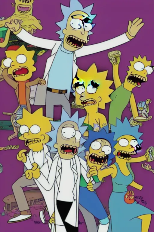 Rick and Simpsons on X: #rick #morty #Wallpapers #