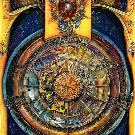 Image similar to detailed and sharp virgo artistic zodiac artwork, mystic style, detailed, 8 k, detailed, symmetrical, by brian froud