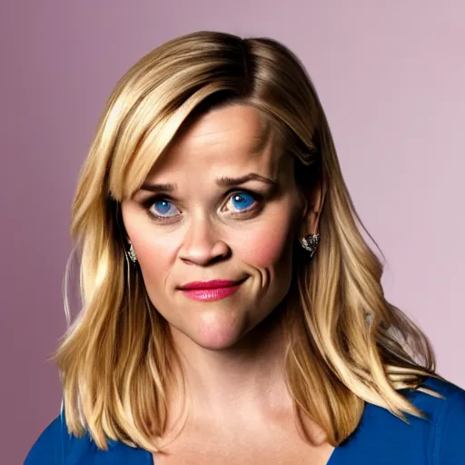 Image similar to Reese Witherspoon holding a spoon portrait 8k 50mm