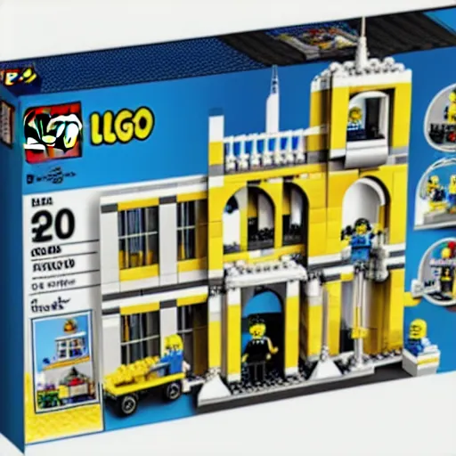 Image similar to mar - a - lago fbi raid lego set