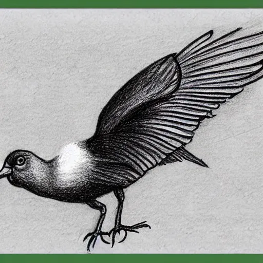 Image similar to a drawing of a bird with a text that says noah the text says noah