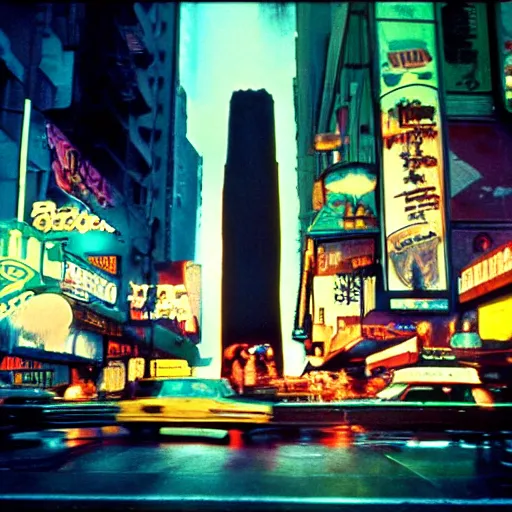 Prompt: color film still city san francisco, iconic, blade runner style, year 2 1 0 0, future, gritty, dirty