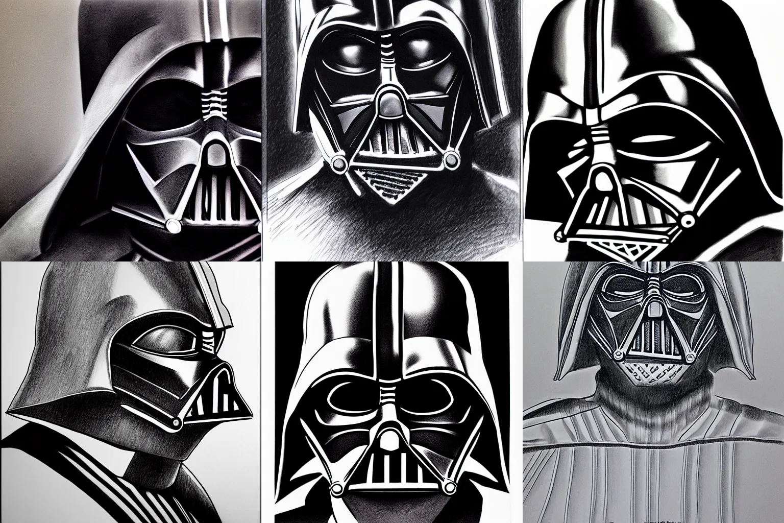 Image similar to trump as darth vader, ultra detailed pen sketch, hyperrealistic, fine texture, shading, intricate detail, skin detail, pores, pen and pencil shading, trending on artstation, deviantart