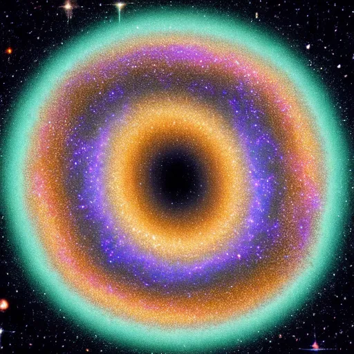 Image similar to torus made of galaxies