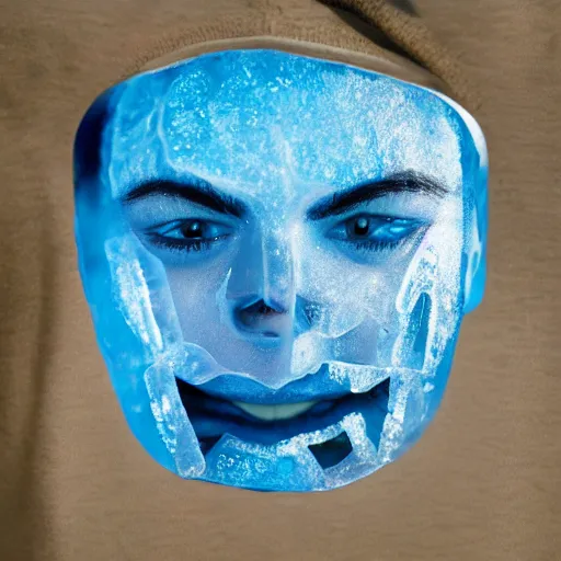 Image similar to ice face